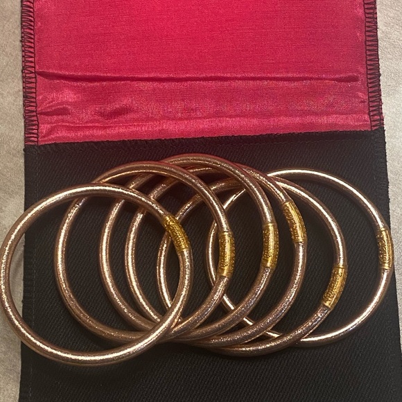 Champagne Budha Bracelets -  Size Large - Picture 5 of 7